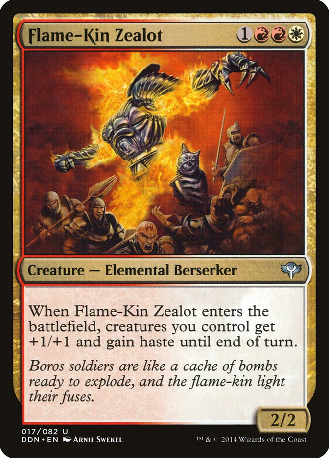 Flame-Kin Zealot [Duel Decks: Speed vs. Cunning] | Gate City Games LLC