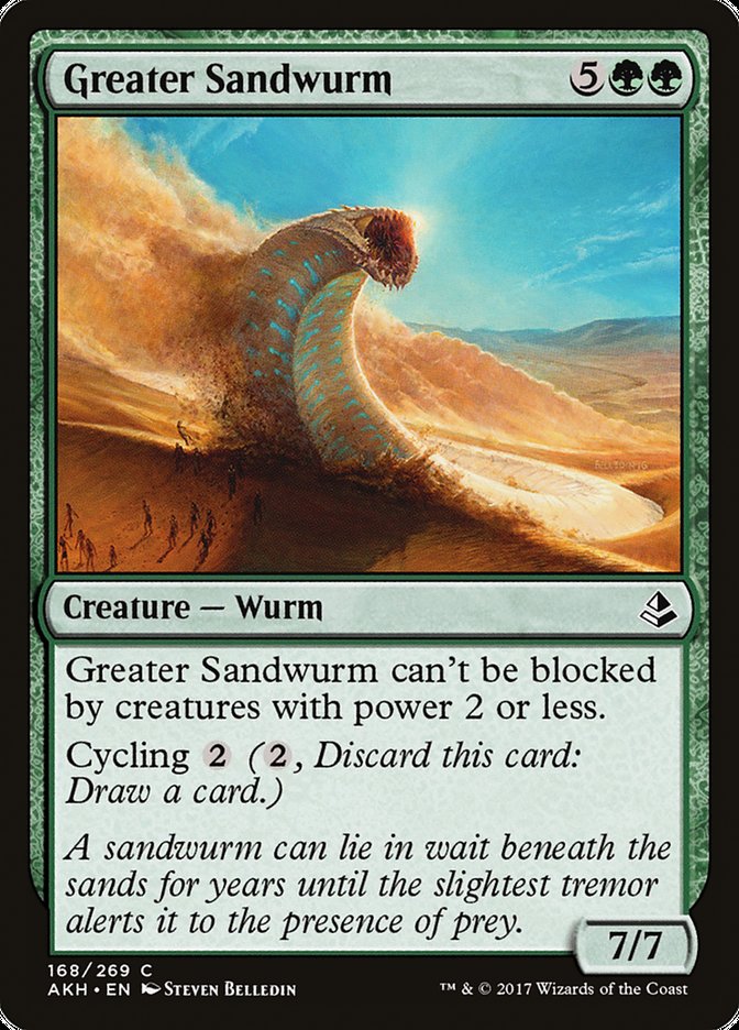 Greater Sandwurm [Amonkhet] | Gate City Games LLC