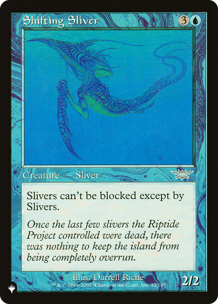 Shifting Sliver [The List Reprints] | Gate City Games LLC