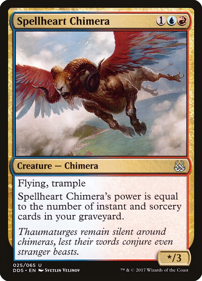 Spellheart Chimera [Duel Decks: Mind vs. Might] | Gate City Games LLC