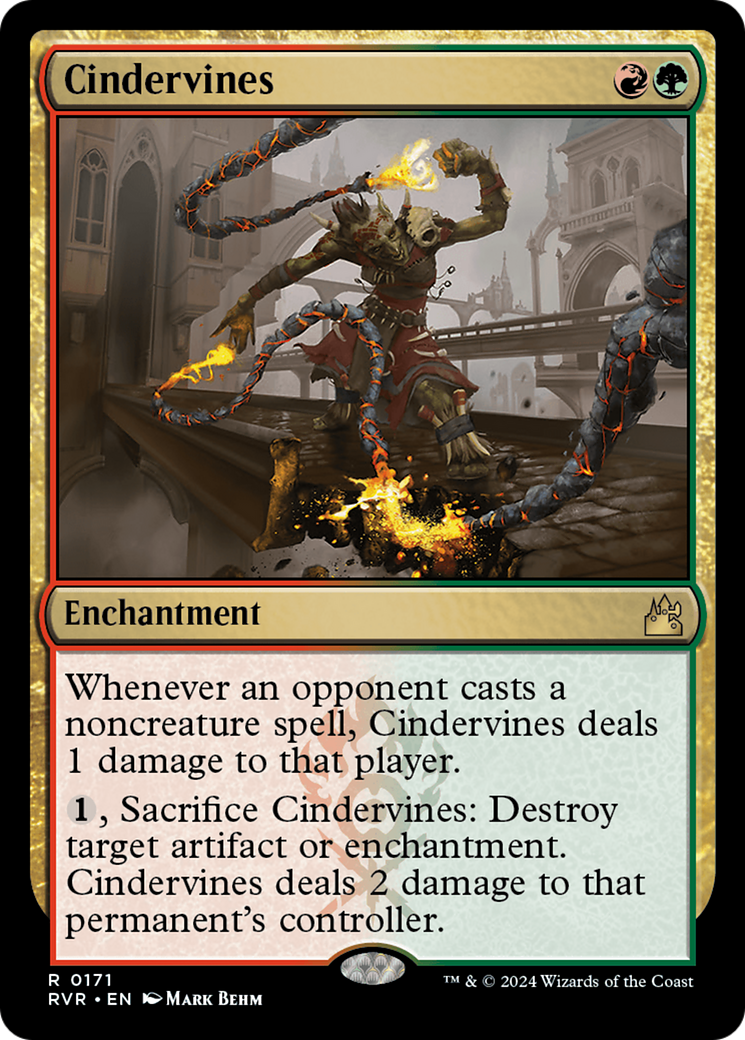 Cindervines [Ravnica Remastered] | Gate City Games LLC