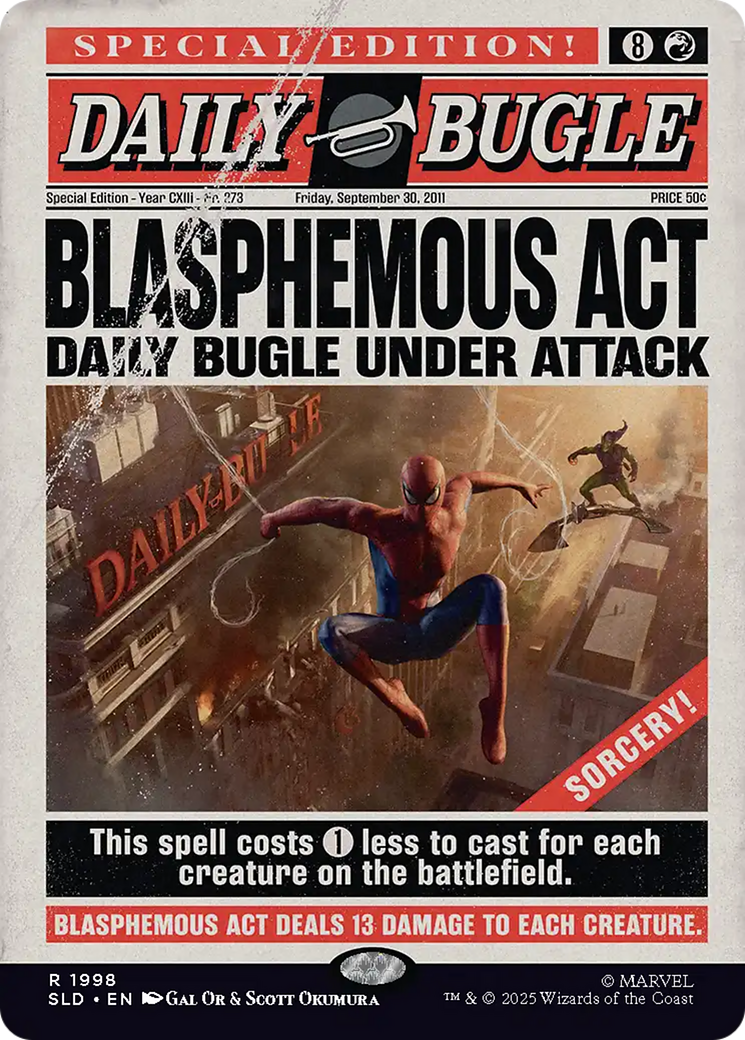 Blasphemous Act (1998) [Secret Lair Drop Series] | Gate City Games LLC