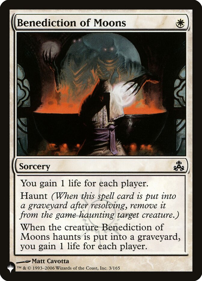 Benediction of Moons [The List] | Gate City Games LLC