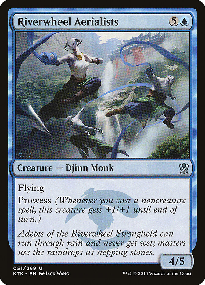 Riverwheel Aerialists [Khans of Tarkir] | Gate City Games LLC