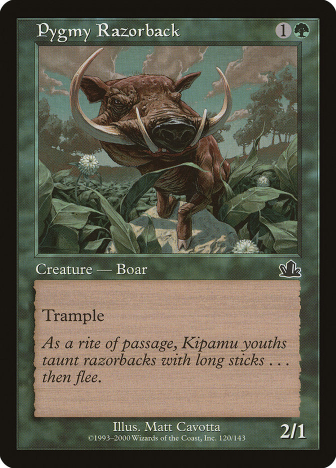 Pygmy Razorback [Prophecy] | Gate City Games LLC