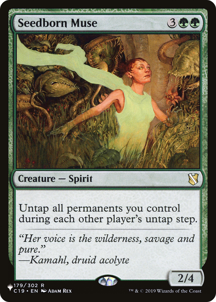 Seedborn Muse [The List] | Gate City Games LLC