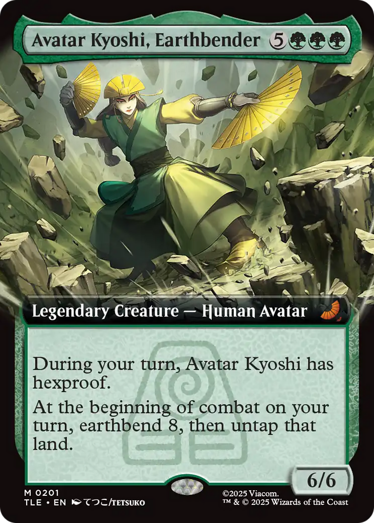 Avatar Kyoshi, Earthbender (Extended Art) [Avatar: The Last Airbender: Eternal-Legal] | Gate City Games LLC