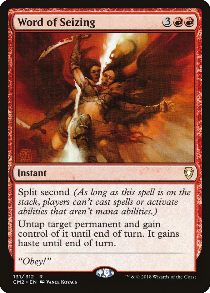 Word of Seizing [Commander Anthology Volume II] | Gate City Games LLC