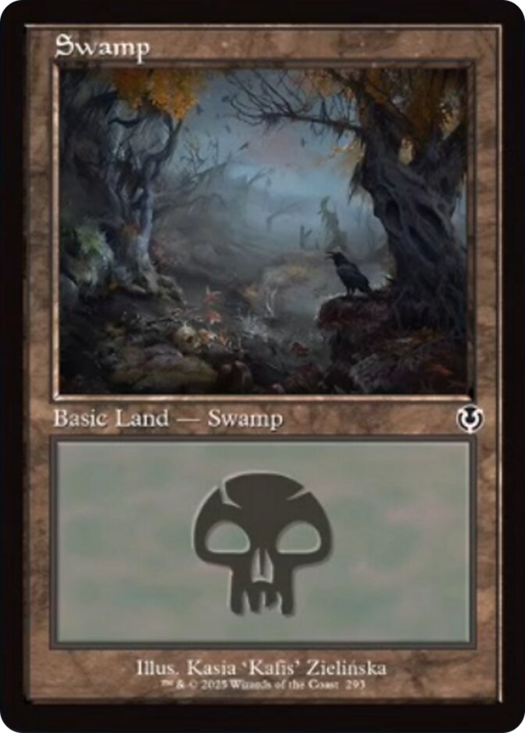 Swamp (293) (Retro Frame) [Innistrad Remastered] | Gate City Games LLC