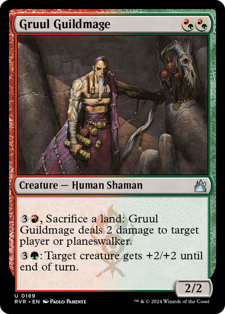 Gruul Guildmage [Ravnica Remastered] | Gate City Games LLC