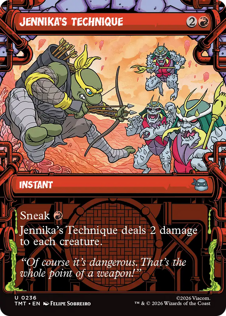 Jennika's Technique (Showcase) [Teenage Mutant Ninja Turtles] | Gate City Games LLC