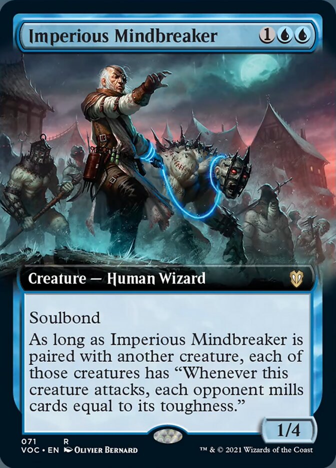 Imperious Mindbreaker (Extended Art) [Innistrad: Crimson Vow Commander] | Gate City Games LLC