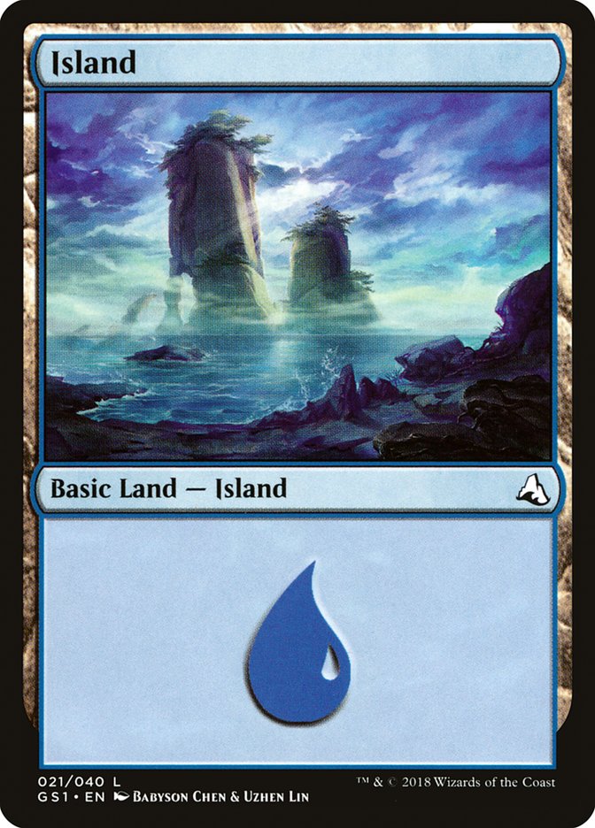 Island (21) [Global Series Jiang Yanggu & Mu Yanling] | Gate City Games LLC