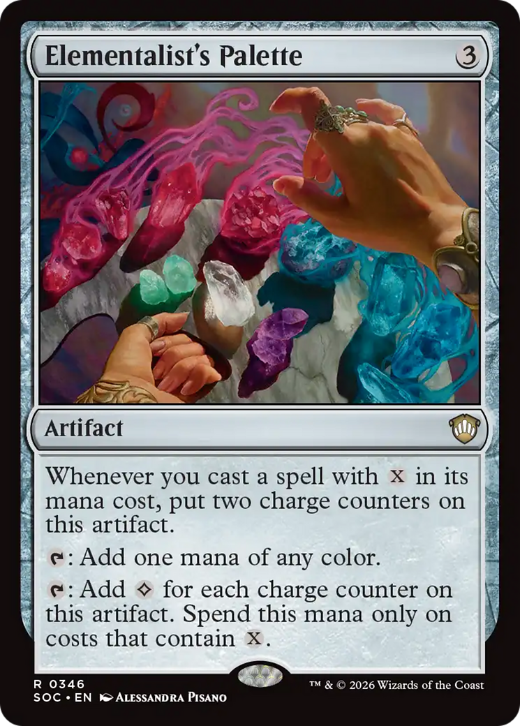 Elementalist's Palette [Secrets of Strixhaven Commander] | Gate City Games LLC