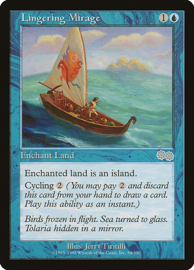 Lingering Mirage [Urza's Saga] | Gate City Games LLC