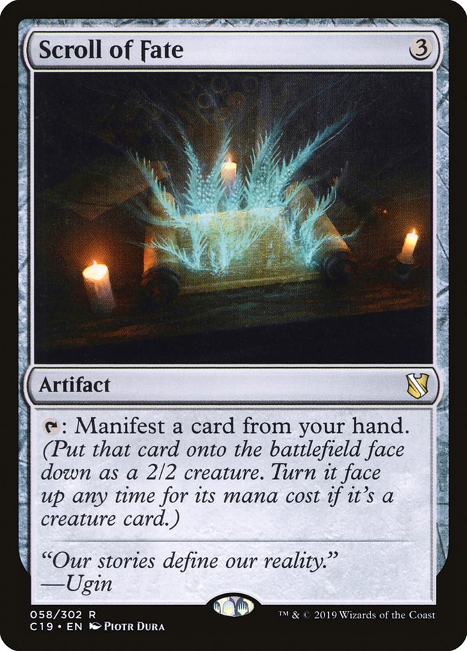 Scroll of Fate [Commander 2019] | Gate City Games LLC