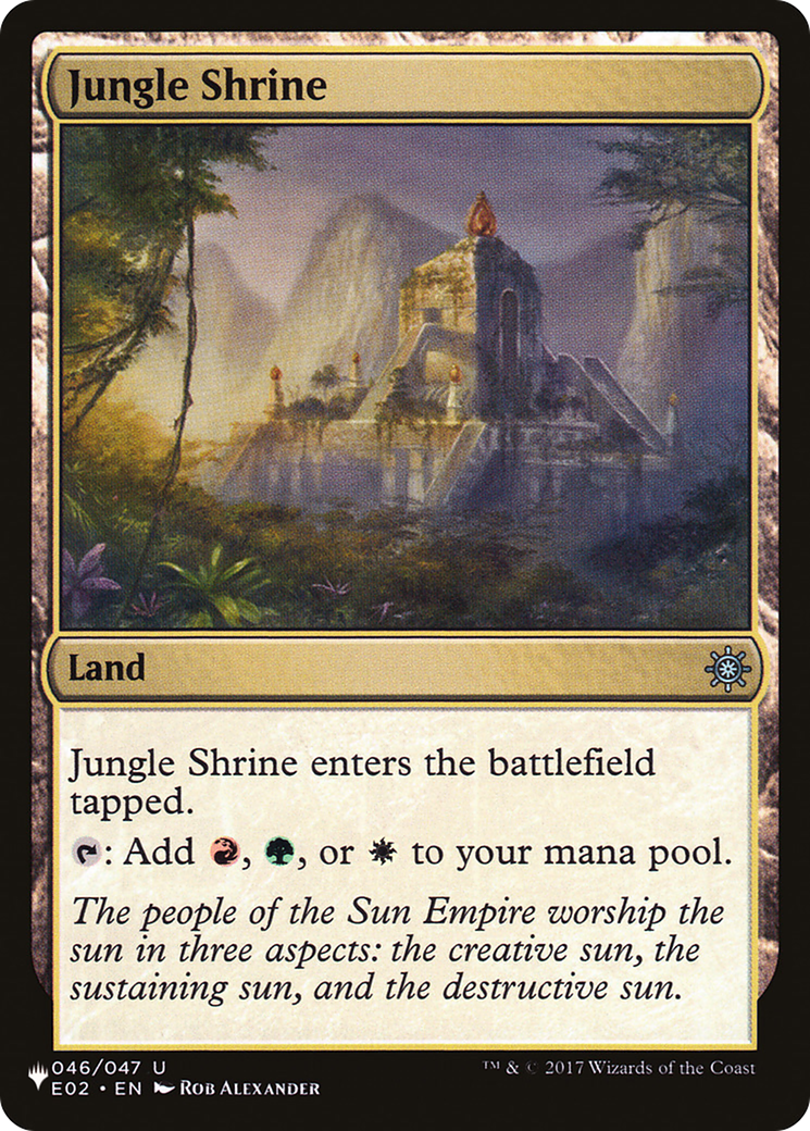 Jungle Shrine (E02) [The List] | Gate City Games LLC