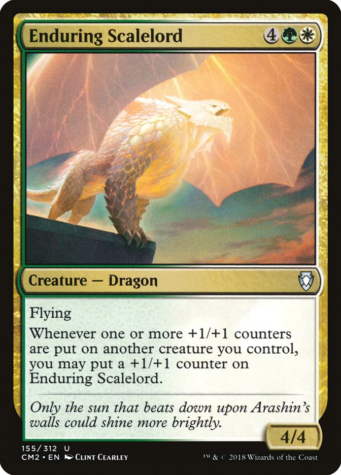 Enduring Scalelord [Commander Anthology Volume II] | Gate City Games LLC