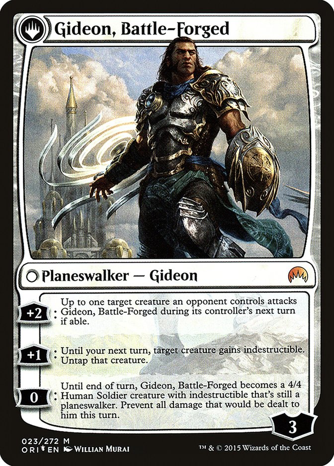 Kytheon, Hero of Akros // Gideon, Battle-Forged [Magic Origins Prerelease Promos] | Gate City Games LLC
