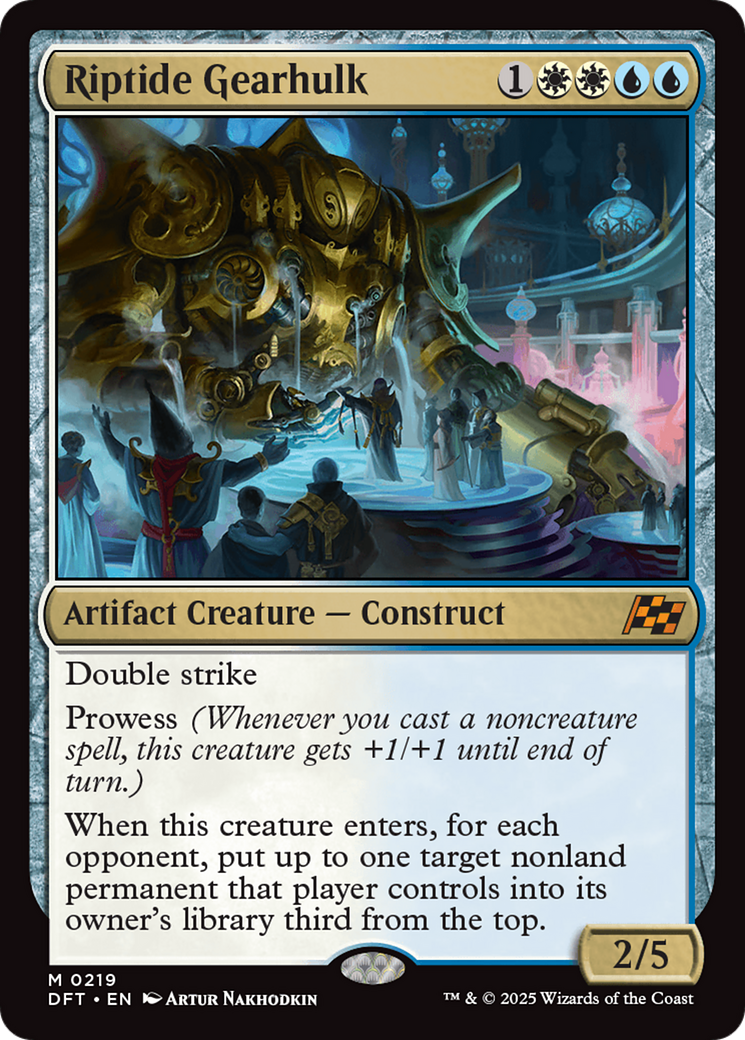 Riptide Gearhulk [Aetherdrift] | Gate City Games LLC