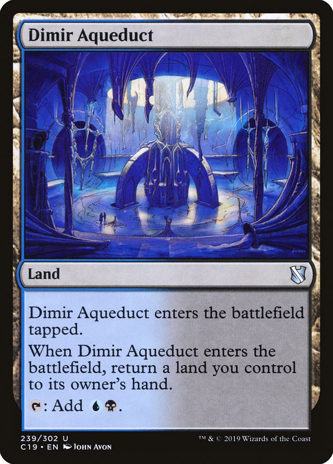 Dimir Aqueduct [Commander 2019] | Gate City Games LLC