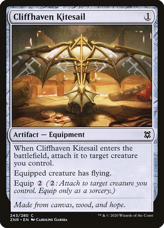Cliffhaven Kitesail [Zendikar Rising] | Gate City Games LLC