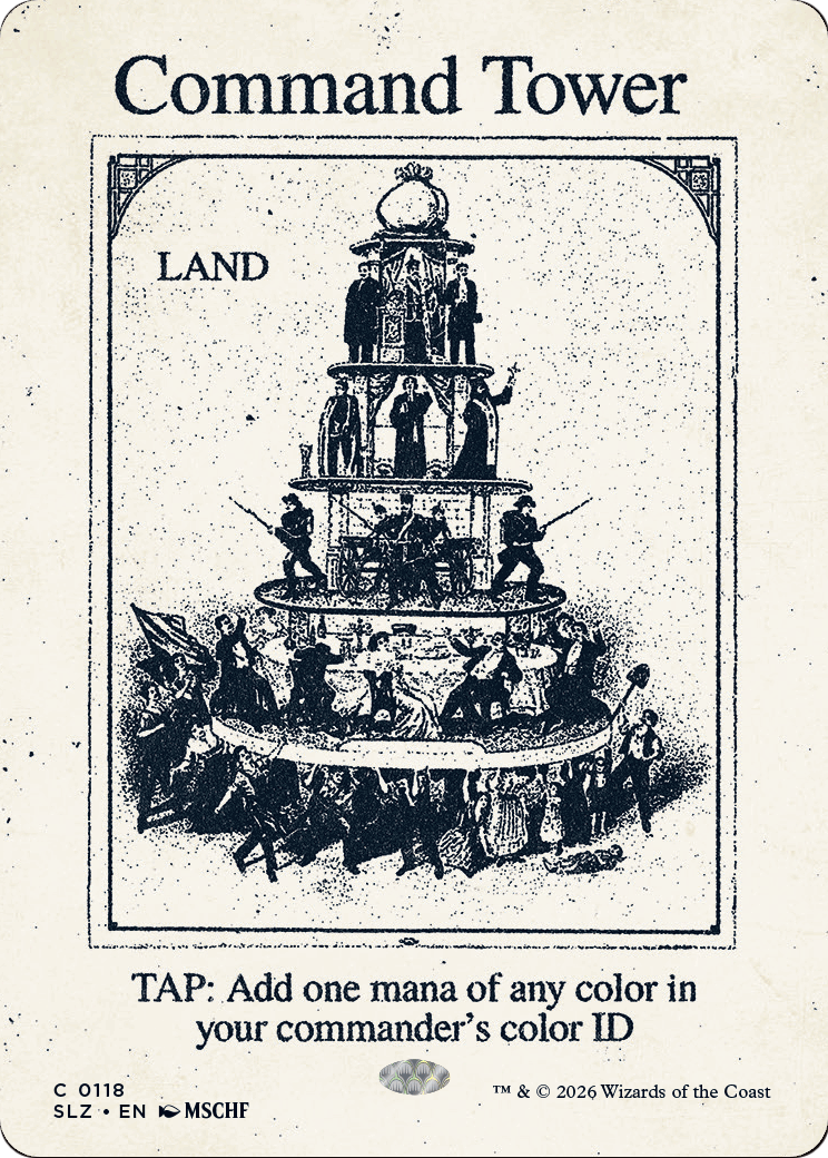 Command Tower (0118) [Secret Lair x MSCHF: The Zeta Set] | Gate City Games LLC