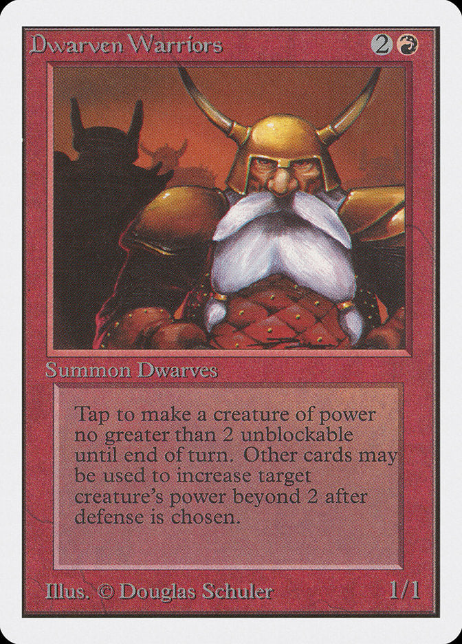 Dwarven Warriors [Unlimited Edition] | Gate City Games LLC