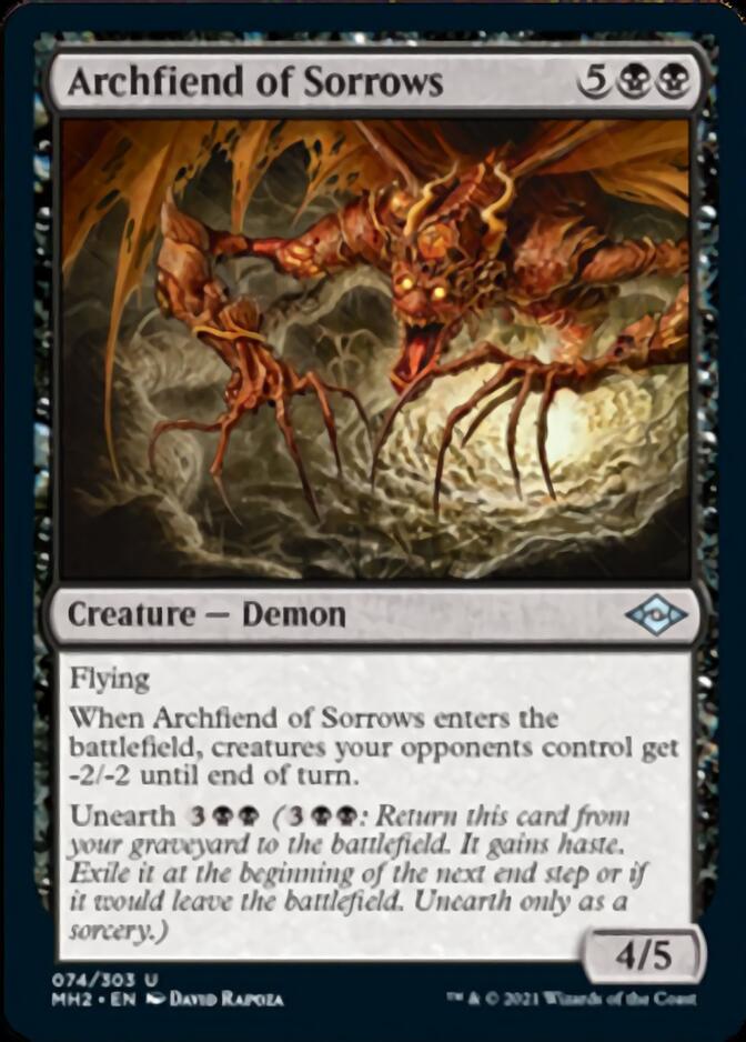 Archfiend of Sorrows [Modern Horizons 2] | Gate City Games LLC