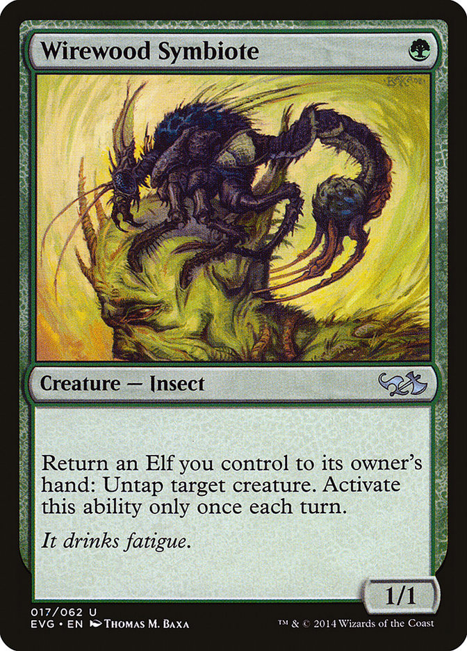 Wirewood Symbiote (Elves vs. Goblins) [Duel Decks Anthology] | Gate City Games LLC
