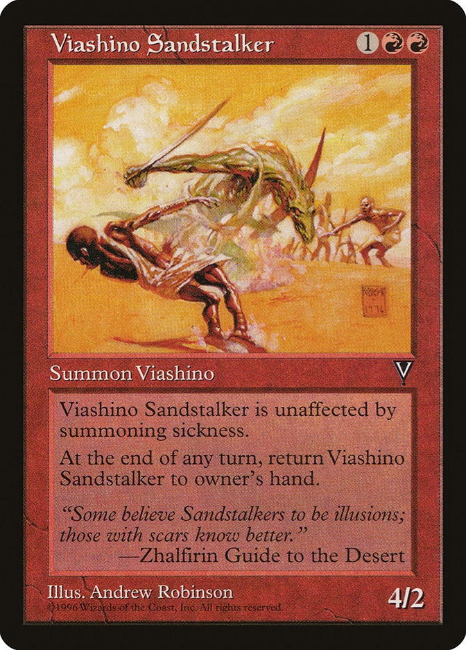 Viashino Sandstalker [Visions] | Gate City Games LLC