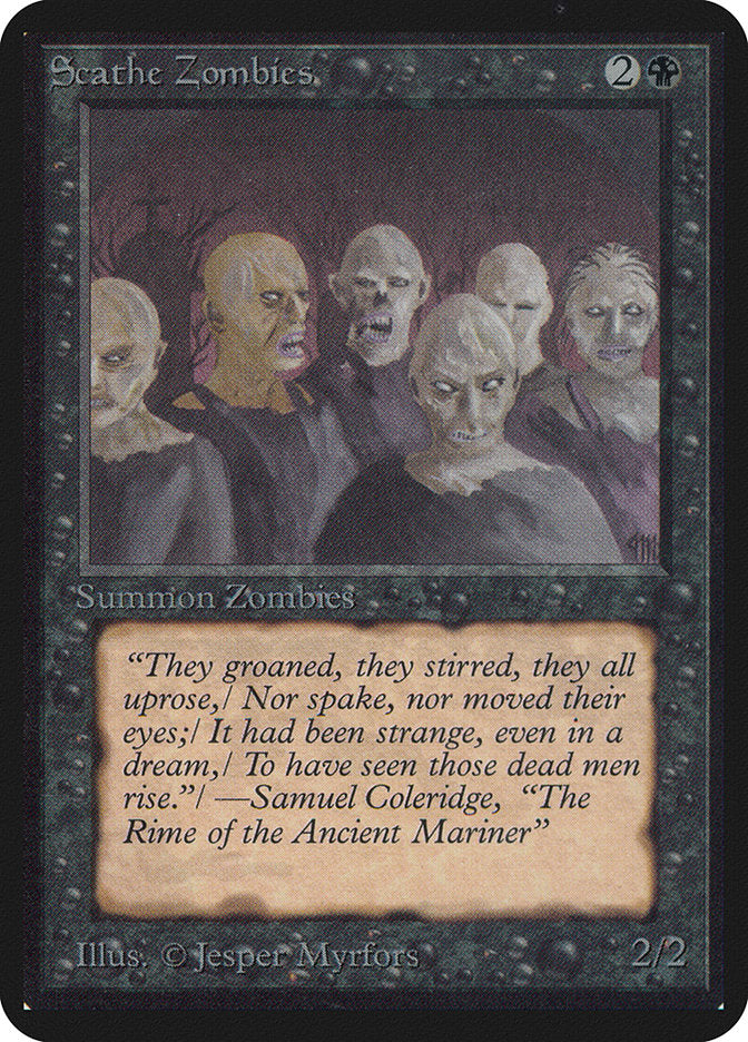 Scathe Zombies [Alpha Edition] | Gate City Games LLC