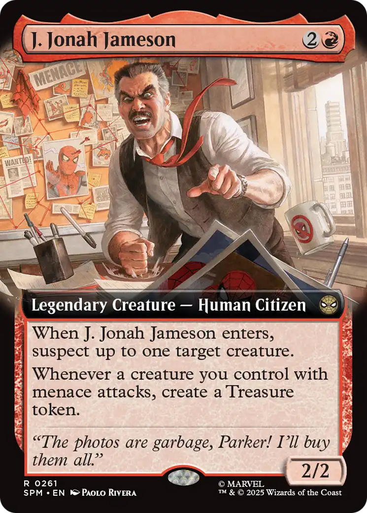 J. Jonah Jameson (Extended Art) [Marvel's Spider-Man] | Gate City Games LLC
