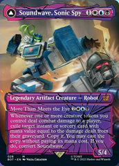 Soundwave, Sonic Spy // Soundwave, Superior Captain (Shattered Glass) [Transformers] | Gate City Games LLC