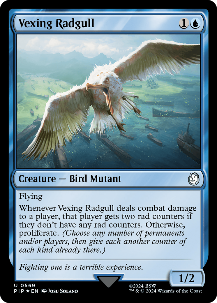Vexing Radgull (Surge Foil) [Fallout] | Gate City Games LLC
