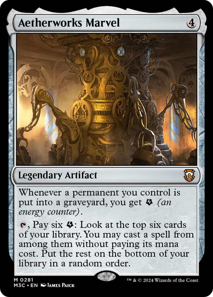 Aetherworks Marvel [Modern Horizons 3 Commander] | Gate City Games LLC