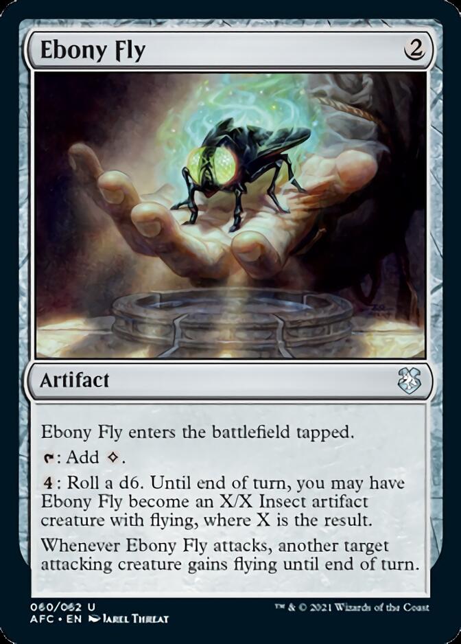 Ebony Fly [Dungeons & Dragons: Adventures in the Forgotten Realms Commander] | Gate City Games LLC