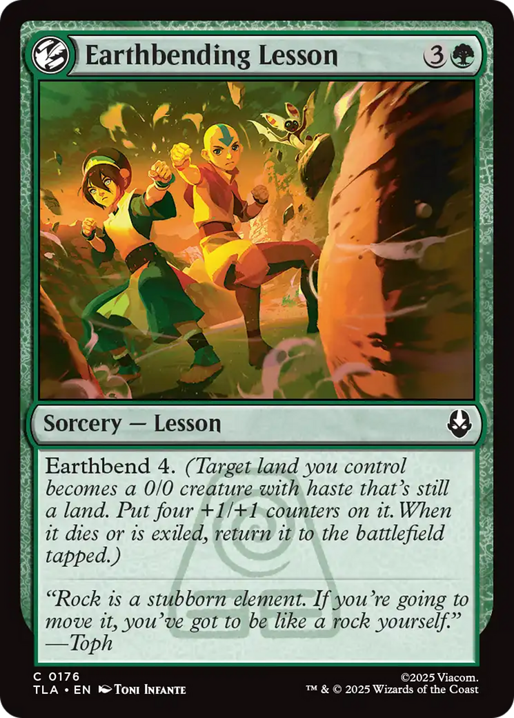 Earthbending Lesson [Avatar: The Last Airbender] | Gate City Games LLC