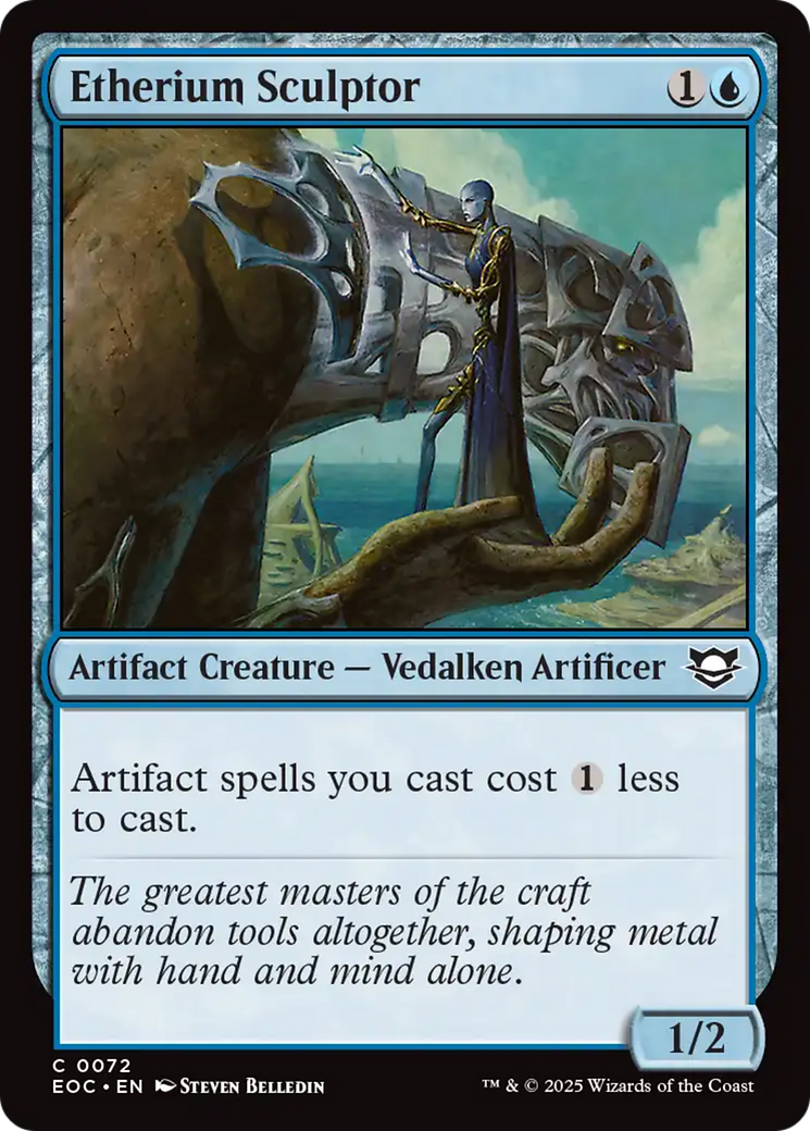 Etherium Sculptor [Edge of Eternities Commander] | Gate City Games LLC