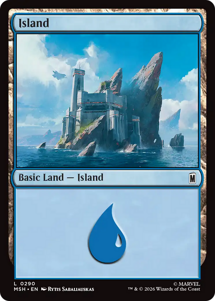 Island (0290) [Marvel Super Heroes] | Gate City Games LLC