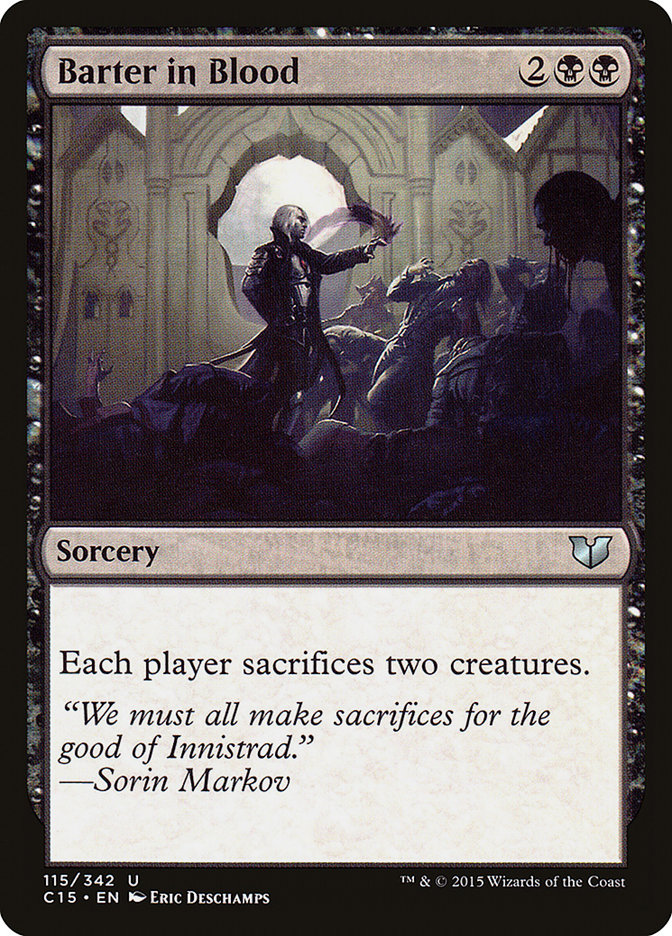 Barter in Blood [Commander 2015] | Gate City Games LLC