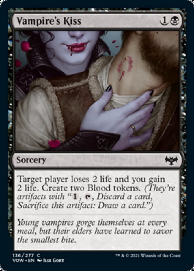 Vampire's Kiss [Innistrad: Crimson Vow] | Gate City Games LLC
