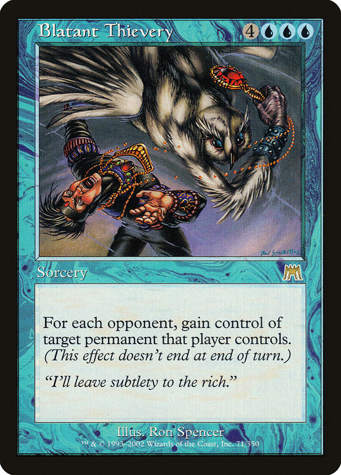 Blatant Thievery [Onslaught] | Gate City Games LLC