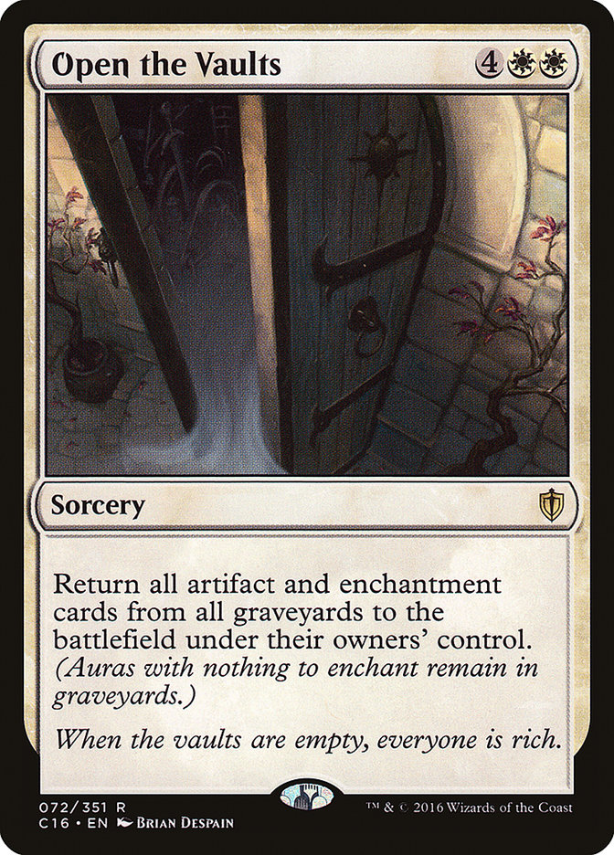 Open the Vaults [Commander 2016] | Gate City Games LLC