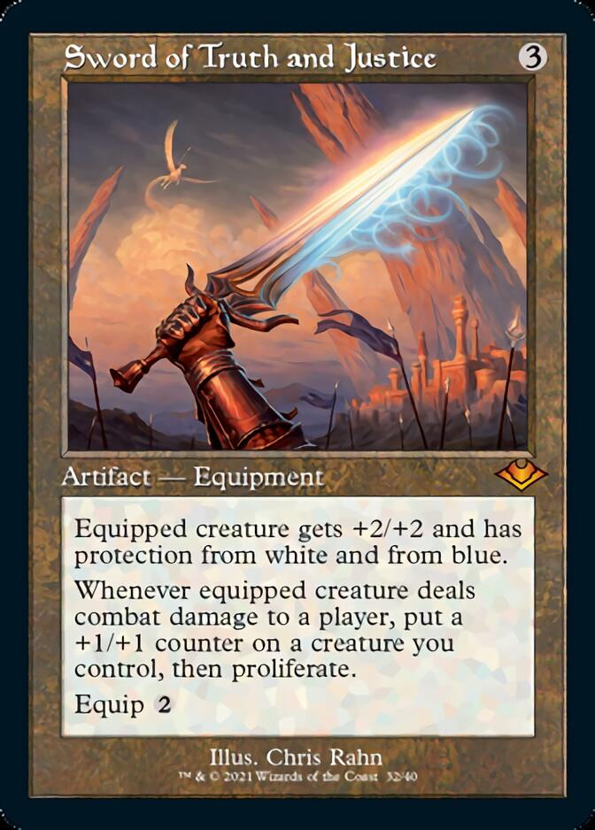 Sword of Truth and Justice (Retro) [Modern Horizons] | Gate City Games LLC