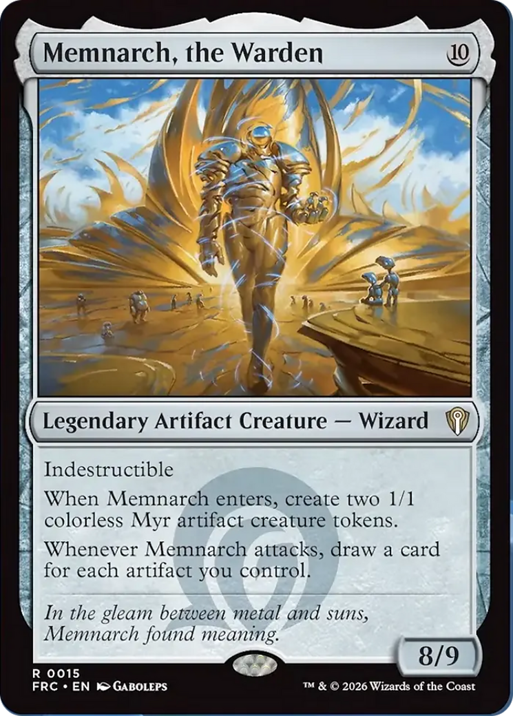 Memnarch, the Warden [Reality Fracture Commander] | Gate City Games LLC