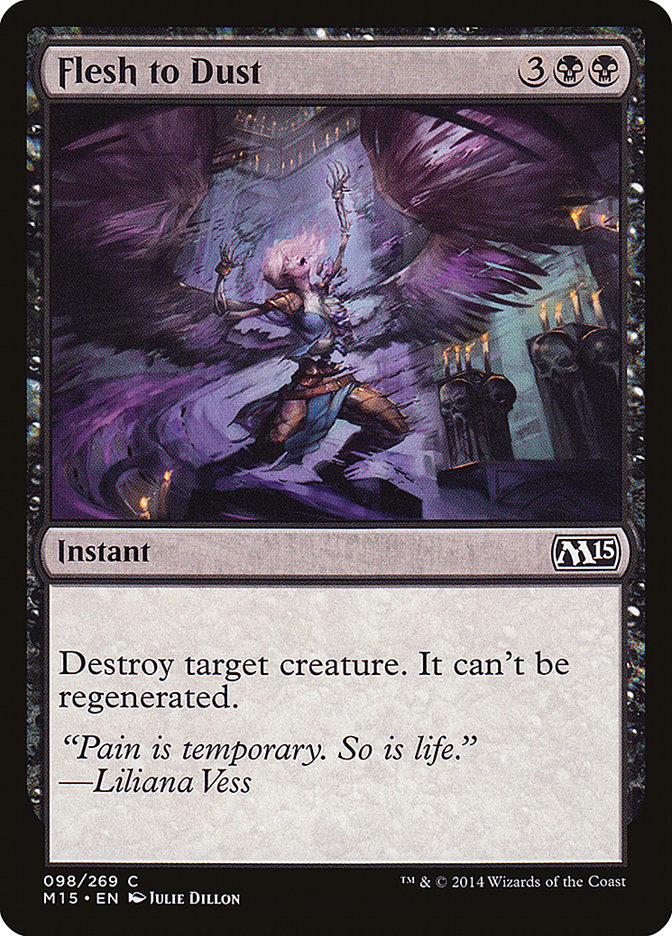 Flesh to Dust [Magic 2015] | Gate City Games LLC