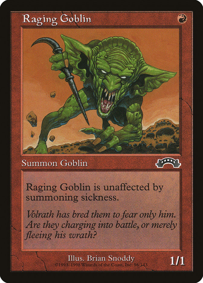 Raging Goblin [Exodus] | Gate City Games LLC
