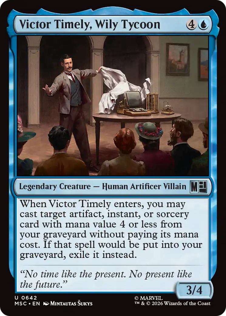 Victor Timely, Wily Tycoon [Marvel Super Heroes Commander] | Gate City Games LLC