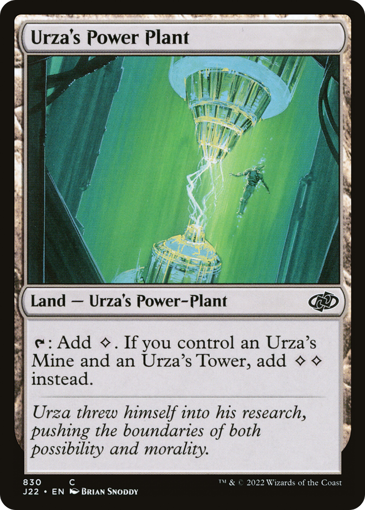 Urza's Power Plant [Jumpstart 2022] | Gate City Games LLC